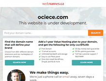 Tablet Screenshot of ociece.com